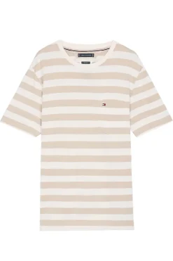 Heren t-shirt kortemouw bruin