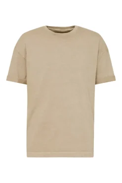 Heren t-shirt kortemouw bruin