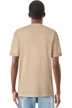 Heren t-shirt kortemouw bruin