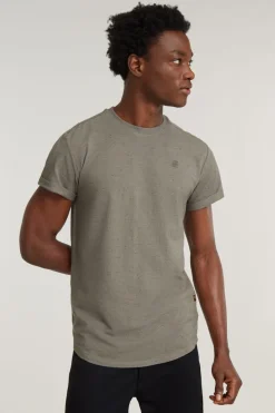 Heren t-shirt kortemouw bruin