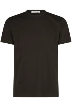 Heren t-shirt kortemouw bruin