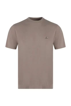Heren t-shirt kortemouw bruin