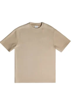 Heren t-shirt kortemouw ecru