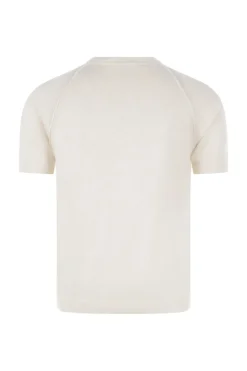Heren t-shirt kortemouw ecru