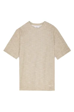 Heren t-shirt kortemouw ecru