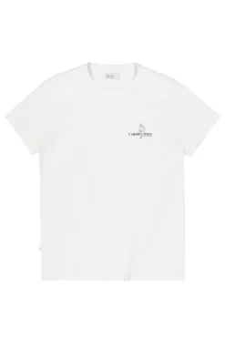 Heren t-shirt kortemouw ecru
