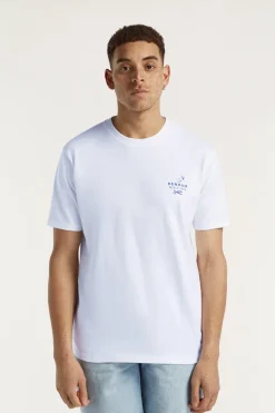 Heren t-shirt kortemouw ecru
