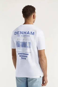 Heren t-shirt kortemouw ecru
