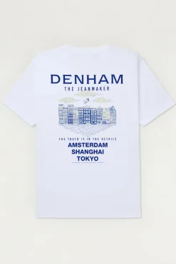 Heren t-shirt kortemouw ecru