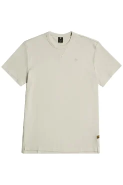 Heren t-shirt kortemouw ecru