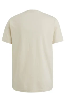 Heren t-shirt kortemouw ecru