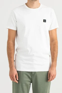 Heren t-shirt kortemouw ecru