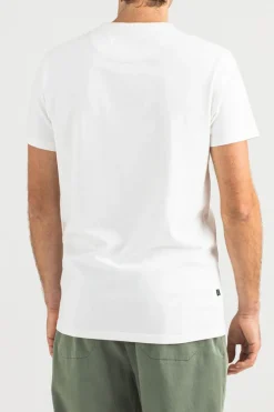 Heren t-shirt kortemouw ecru