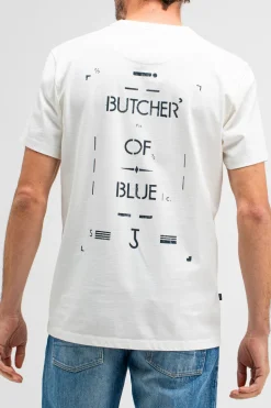 Heren t-shirt kortemouw ecru