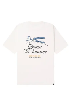 Heren t-shirt kortemouw ecru