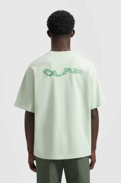 Heren t-shirt kortemouw groen
