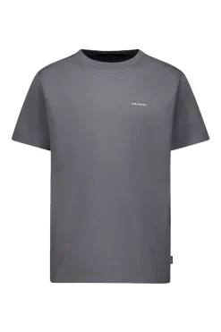 Heren t-shirt kortemouw grijs