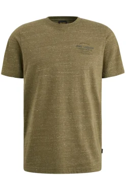 Heren t-shirt kortemouw groen