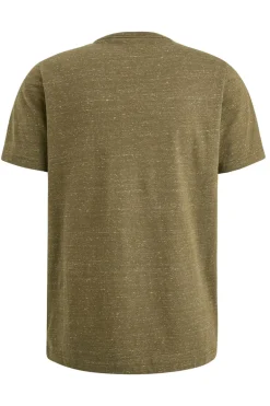 Heren t-shirt kortemouw groen