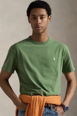 Heren t-shirt kortemouw groen