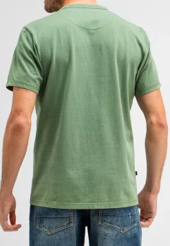 Heren t-shirt kortemouw groen