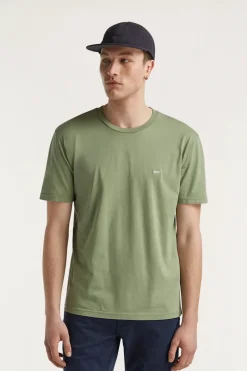 Heren t-shirt kortemouw groen