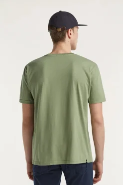 Heren t-shirt kortemouw groen