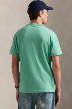 Heren t-shirt kortemouw groen