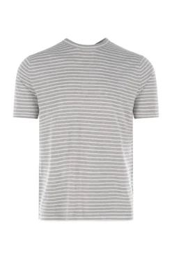 Heren t-shirt kortemouw grijs