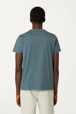 Heren t-shirt kortemouw grijs