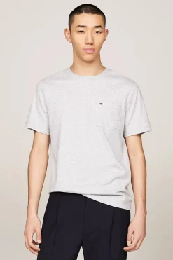 Heren t-shirt kortemouw grijs