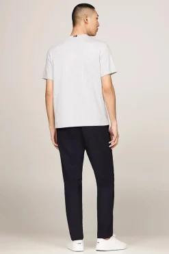 Heren t-shirt kortemouw grijs