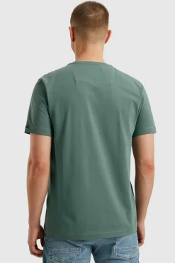 Heren t-shirt kortemouw groen