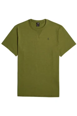 Heren t-shirt kortemouw groen