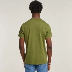 Heren t-shirt kortemouw groen