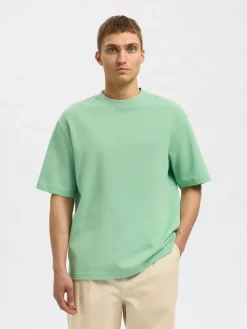 Heren t-shirt kortemouw groen