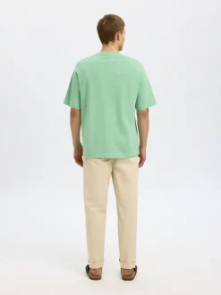 Heren t-shirt kortemouw groen