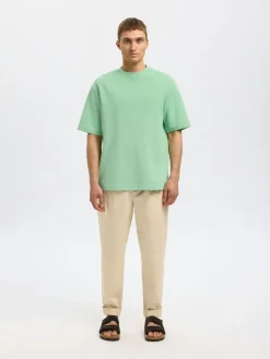 Heren t-shirt kortemouw groen