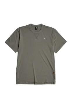 Heren t-shirt kortemouw grijs