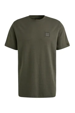 Heren t-shirt kortemouw groen