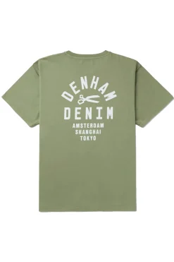 Heren t-shirt kortemouw groen