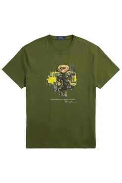 Heren t-shirt kortemouw groen