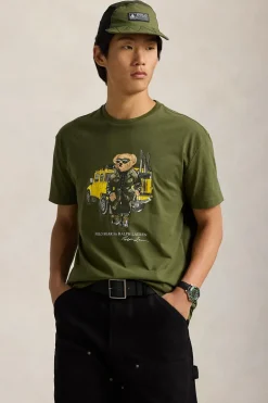Heren t-shirt kortemouw groen