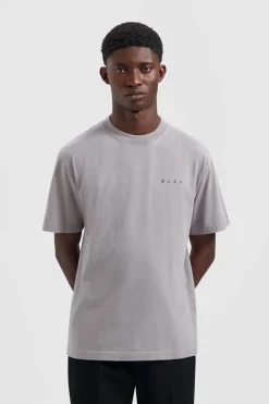 Heren t-shirt kortemouw grijs