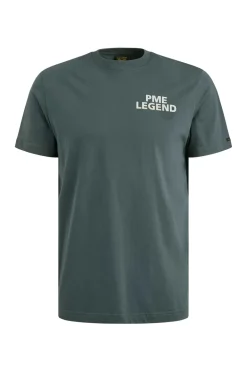 Heren t-shirt kortemouw grijs