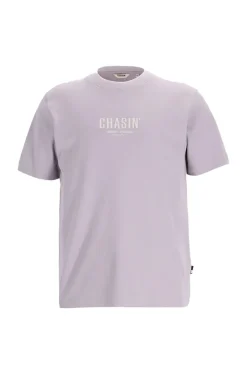 Heren t-shirt kortemouw paars