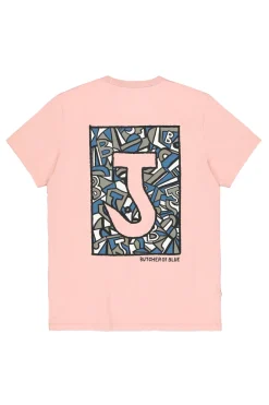 Heren t-shirt kortemouw rose