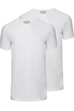 Heren t-shirt kortemouw wit