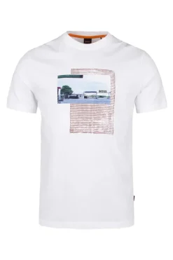 Heren t-shirt kortemouw wit