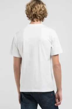 Heren t-shirt kortemouw wit